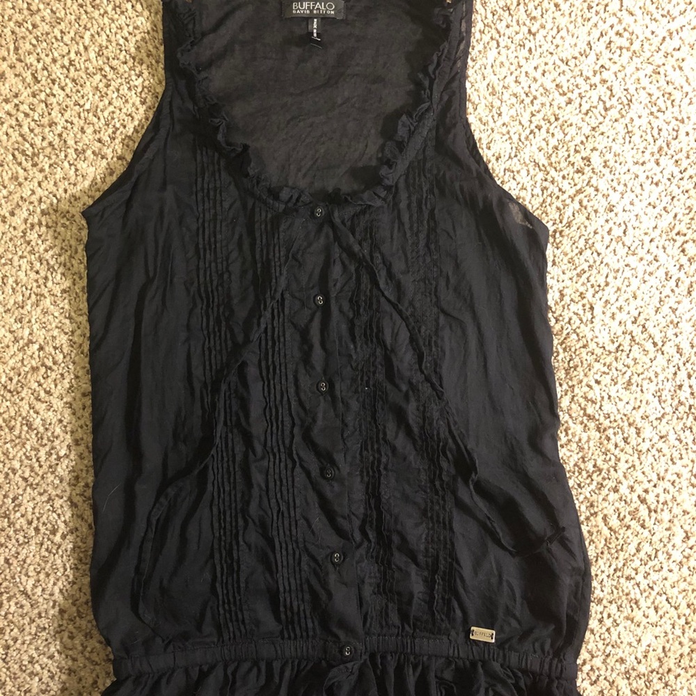 Buffalo by David Bitton Button Up Tank Top